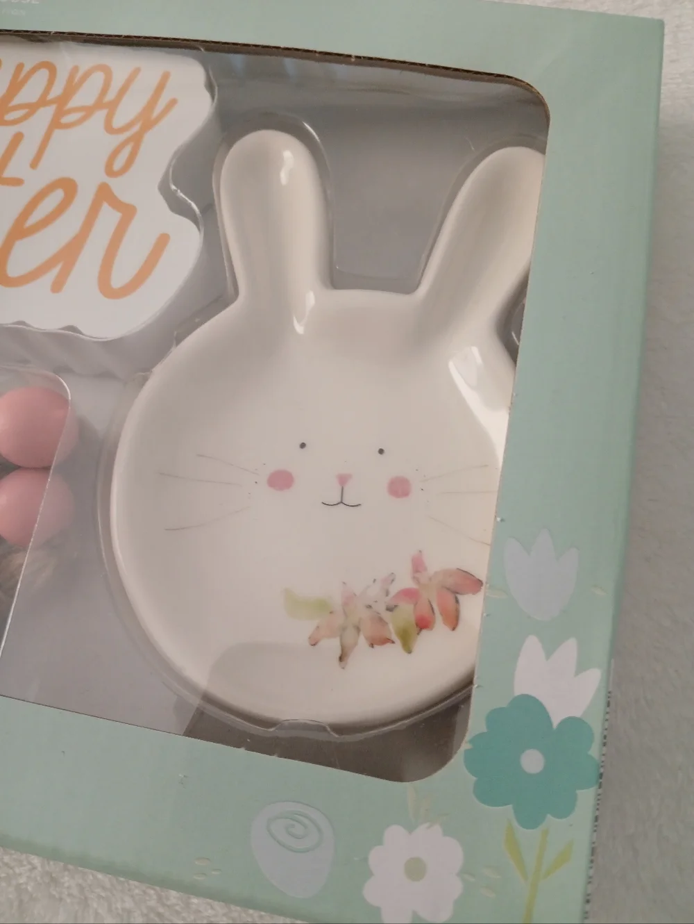 Kirlton House Spring Tray Objets Easter Tiered Tray Decoration NWT